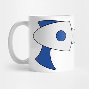 Cartoon SciFi GUN Mug